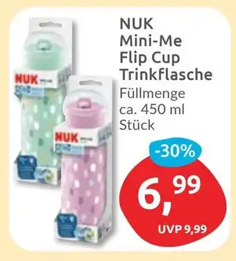 Budni NUK Mini-Me Flip Cup Trinkflasche Angebot