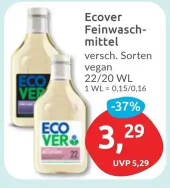 Budni Ecover Feinwaschmittel Angebot