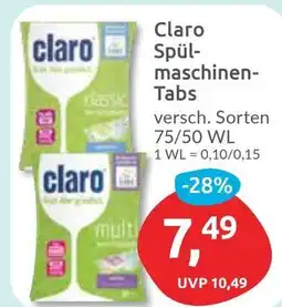 Budni claro Spülmaschinen- Tabs Angebot