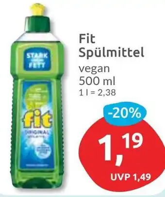 Budni Fit Spülmittel Angebot