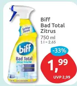 Budni Biff Bad Total Zitrus Angebot