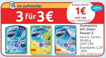 Budni Domestos WC-Stein Power 5 Angebot