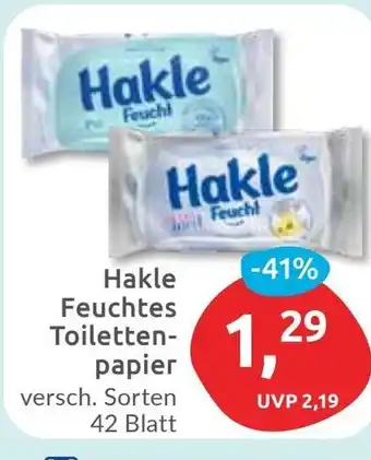 Budni Hakle Feuchtes Toilettenpapier Angebot