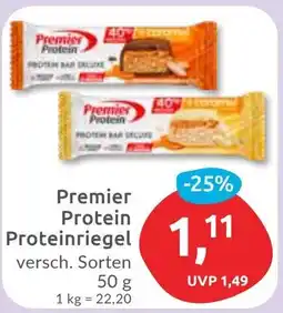 Budni Premier Protein Proteinriegel 1,11 Angebot