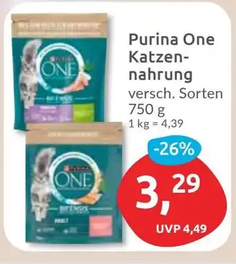 Budni Purina One Katzennahrung Angebot