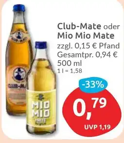 Budni Club-Mate oder Mio Mio Mate Angebot