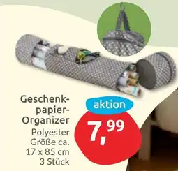 Budni Geschenkpapier- Organizer Angebot