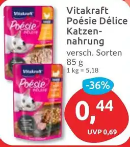 Budni Vitakraft Poésie Délice Katzennahrung Angebot