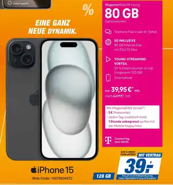 expert Techno Land iPhone 15 Angebot