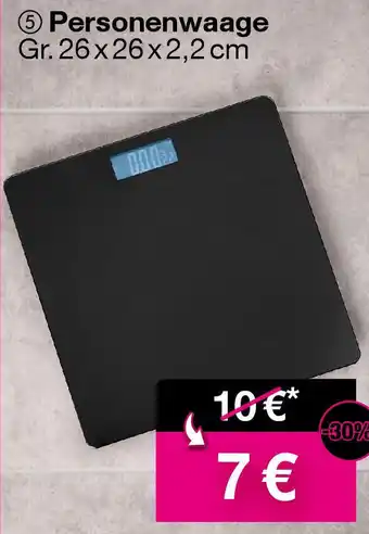 Woolworth Personenwaage Angebot