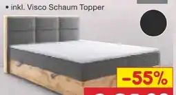 Netto Marken-Discount M-Punkt Boxspringbett Stockholm Angebot