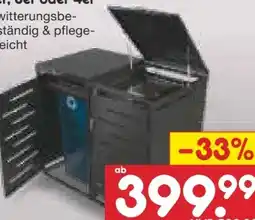 Netto Marken-Discount Juskys Mülltonnenbox Arel Angebot