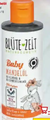 Netto Marken-Discount Blütezeit Naturkosmetik Baby Mandelöl Angebot