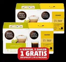 PENNY Nescafé Dolce Gusto Kaffeekapseln Grande Angebot