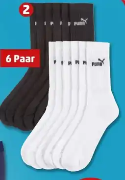 PENNY Puma Sportsocken 6er Pack Angebot