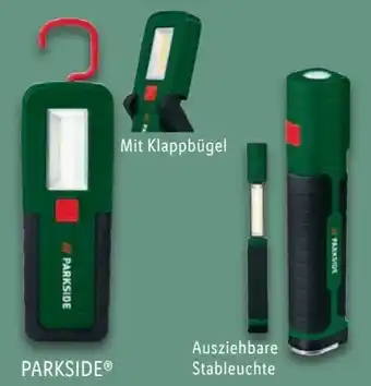 Lidl Parkside Akku-LED-Leuchte PALA 2000 A2 Angebot