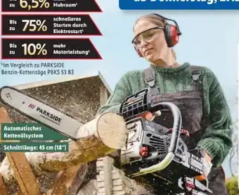 Lidl Parkside Performance Benzin-Kettensäge PPBKS 56 A1 Angebot