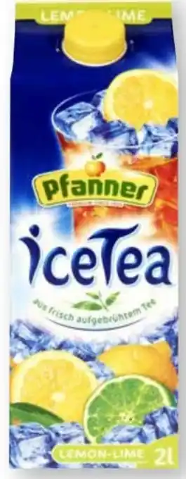 Scheck-in-Center Pfanner Ice Tea Lemon-Lime Angebot