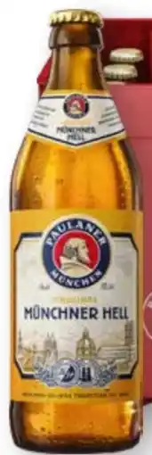 Scheck-in-Center Paulaner Münchner Hell Angebot