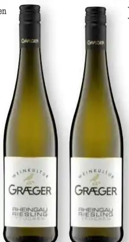 Scheck-in-Center Graeger Rheingau Riesling Angebot