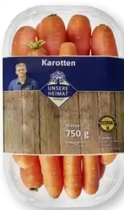 Scheck-in-Center Unsere Heimat Karotten Angebot