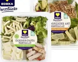 Scheck-in-Center Edeka Herzstücke Caesar & Pasta Menüsalat Angebot