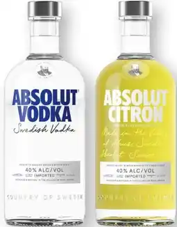 Scheck-in-Center Absolut Schwedisch Vodka Angebot