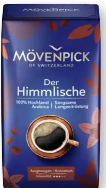 Scheck-in-Center Mövenpick Kaffee Der Himmlische Angebot