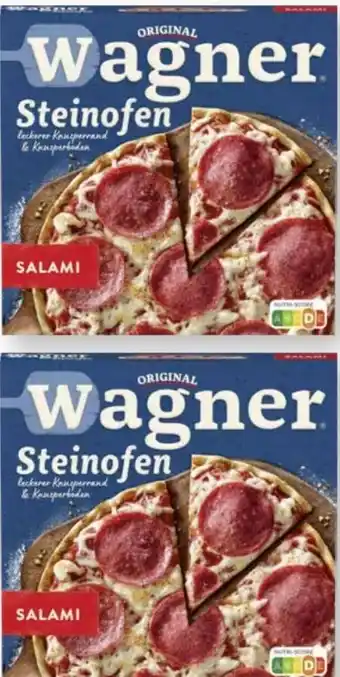 Scheck-in-Center Original Wagner Steinofen-Pizza Salami Angebot