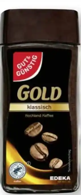 Scheck-in-Center Gut & Günstig Gold Kaffee klassisch Angebot