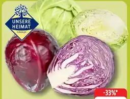 Edeka Unsere Heimat Echt & Gut Rotkraut Angebot