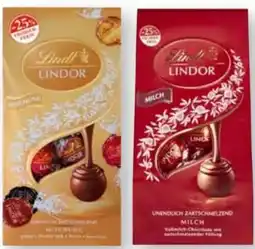 Scheck-in-Center Lindt Lindor Mischung Angebot