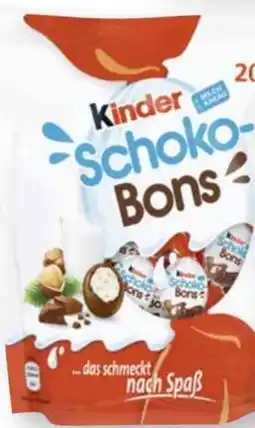 Scheck-in-Center Ferrero Kinder Schokobons Angebot