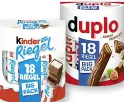 Scheck-in-Center Ferrero Kinder Riegel Angebot