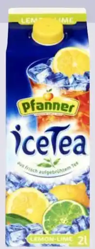 Edeka Pfanner Ice Tea Lemon-Lime Angebot