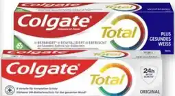 Scheck-in-Center Colgate Total Zahncreme Original Angebot