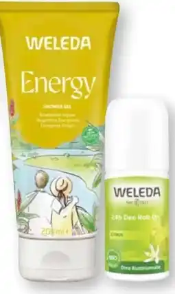 Scheck-in-Center Weleda Aroma Shower Energy Angebot