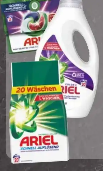 Edeka Ariel Waschmittel Pulver Angebot