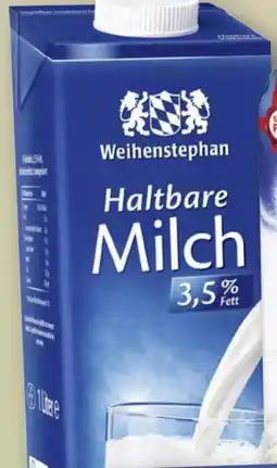 Edeka Weihenstephan Haltbare Milch Angebot