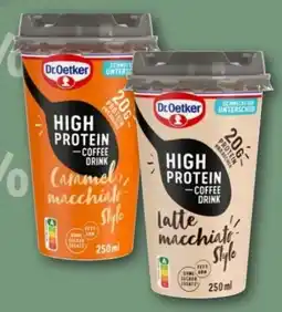 REWE Center Dr. Oetker High Protein Coffee Drink Latte Macchiato Angebot