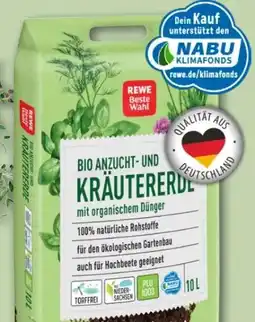 REWE Center Rewe Beste Wahl Bio Anzucht- und Kräutererde Angebot