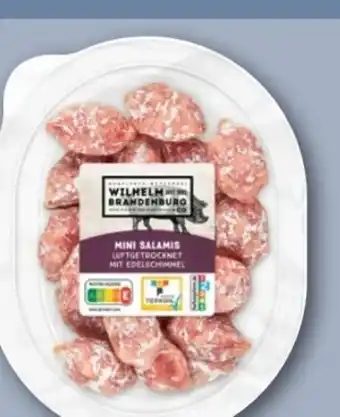 REWE Center Metzgerei Wilhelm Brandenburg Mini Salamis Angebot