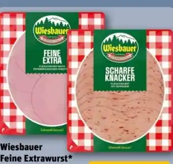 REWE Center Wiesbauer Feine Extrawurst Angebot