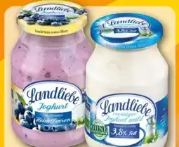 REWE Center Landliebe Joghurt Heidelbeere Angebot