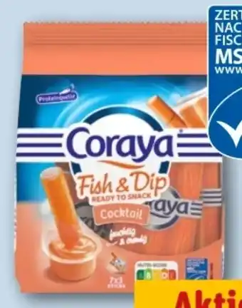 REWE Center Coraya Fish & Dip Angebot