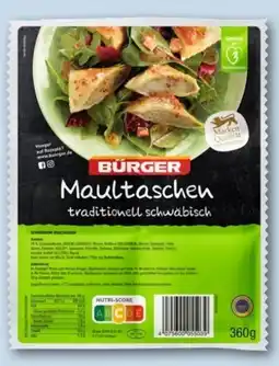 REWE Center Bürger Maultaschen Angebot