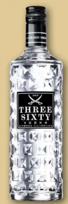 REWE Center Three Sixty Vodka Angebot