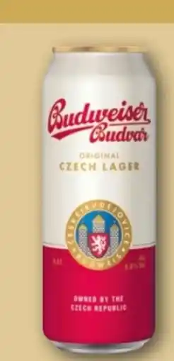 REWE Center Budweiser Budvar (CZ) Original Czech Lager Bier Angebot