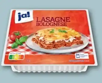 REWE Center ja! Lasagne Bolognese Angebot