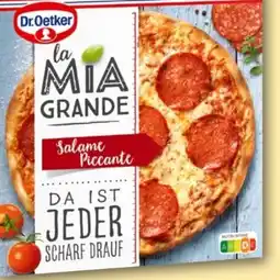 REWE Dr. Oetker Pizza la Mia Grande Salame Piccante Angebot